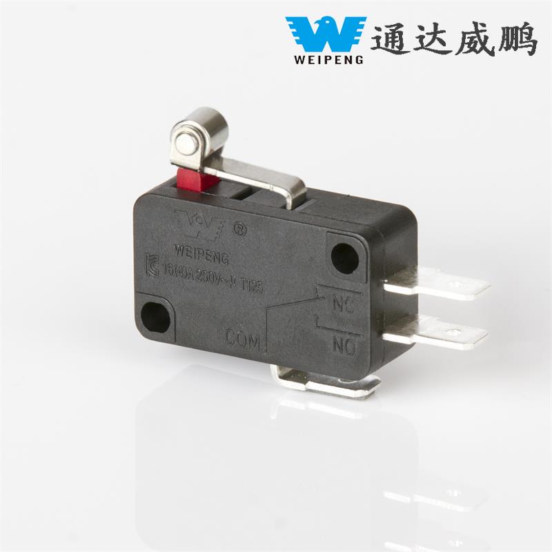 16A III-pin Sui Reset Rollerus Proin Micro SWITCH