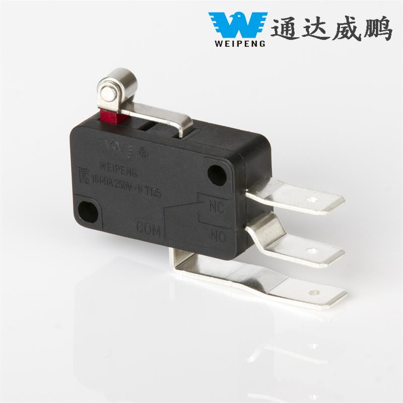 16A III-pin Self-Reset Silver Contact Dustproof Industrial Equipment Micro Switch