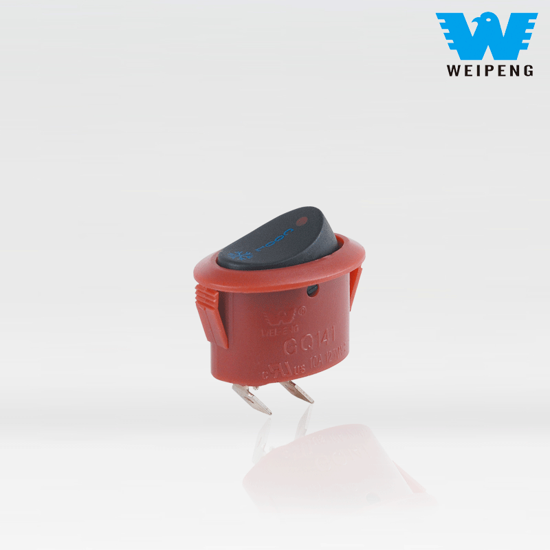 Rubrum Rocker switch fit novum foro highlight, occupata recognition pro sua fortitudo