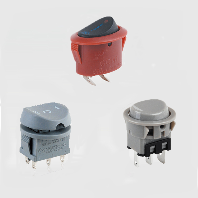 In / Off circum Rocker Switch 2pin / 3pin
