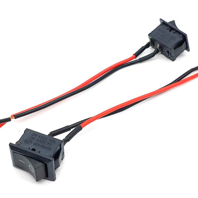 XXI * 15mm Duo-Pin Soldered Wire Power SWITCH PB