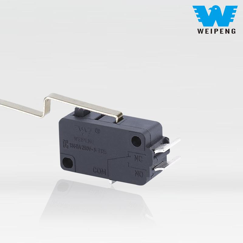 III-pin 16A Long Lever Household Appliance High-Power High-Temperate repugnans Micro SWITCH PB