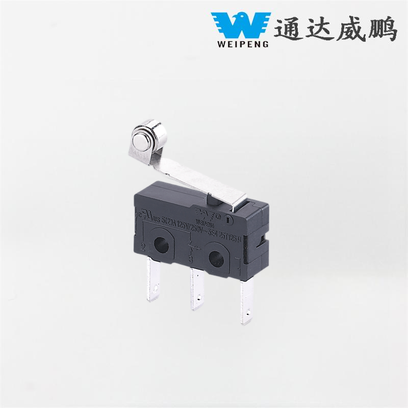 5A 125V/250V Summus Temperature Repugnans 3-pin Micro Cie cum Rollerus pro Industrial Equipment