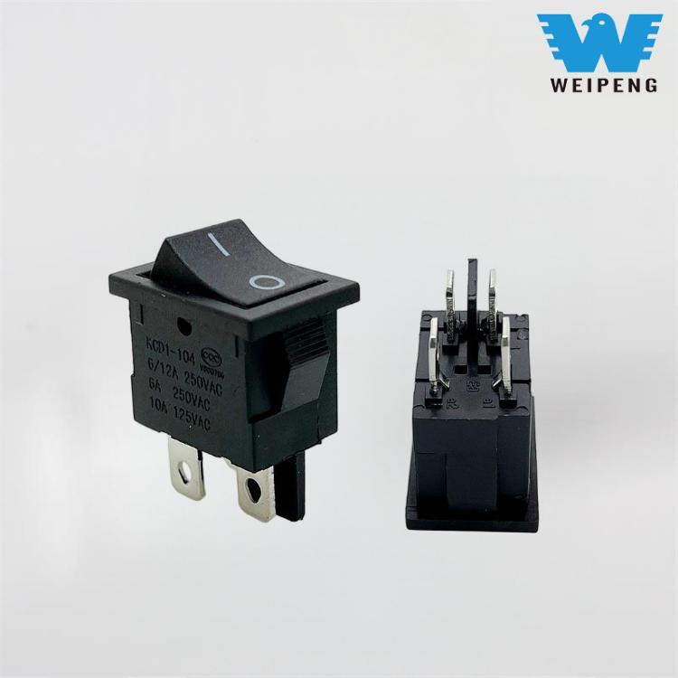 Kcd1 cymba Type SWITCH IV-pin II Position Rocker Switch