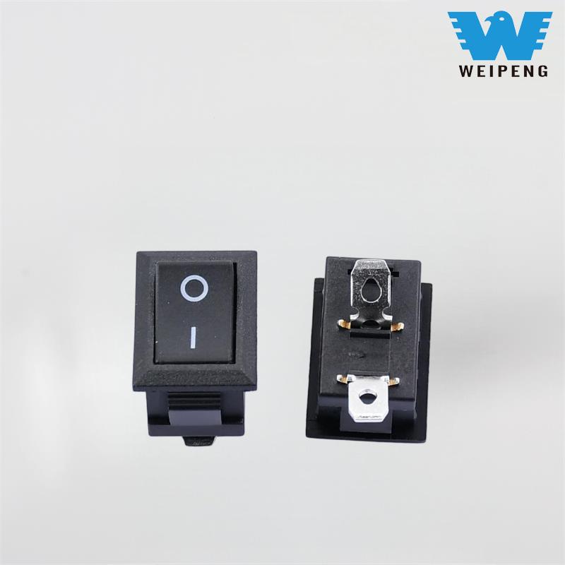 Kcd115* 21mm Slanted Duo Position Rocker Switch cum curvatis cruribus