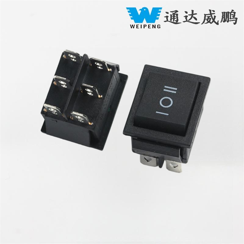KCD4 Rocker Switch 31* 25mm Argenti Contactus 16A 250V