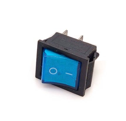 Quattuor Pin cum lux Rocker Switch