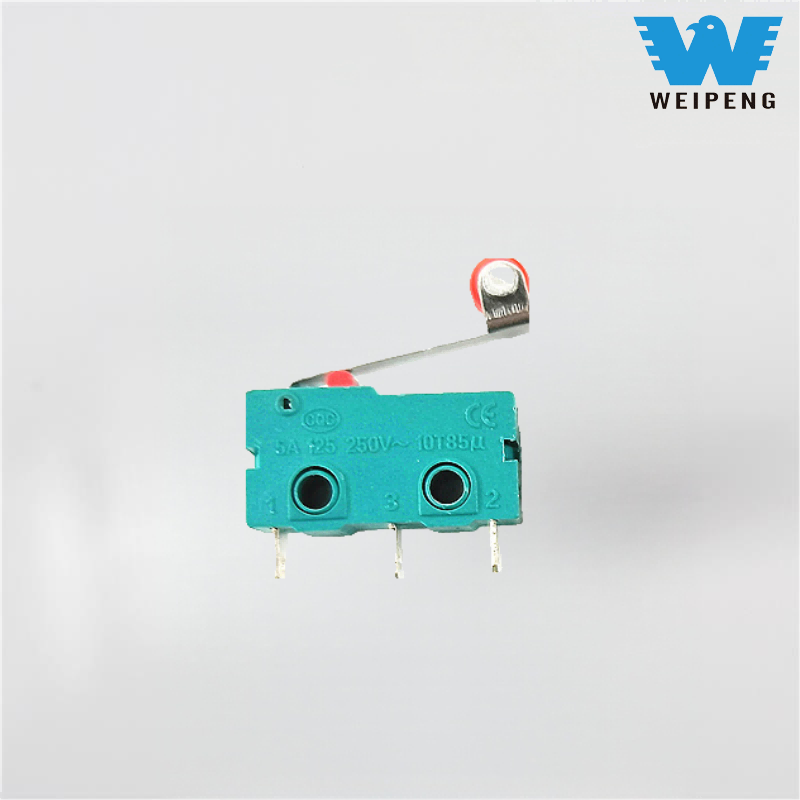 Tribus pedibus Lever Rollerus Micro Switch