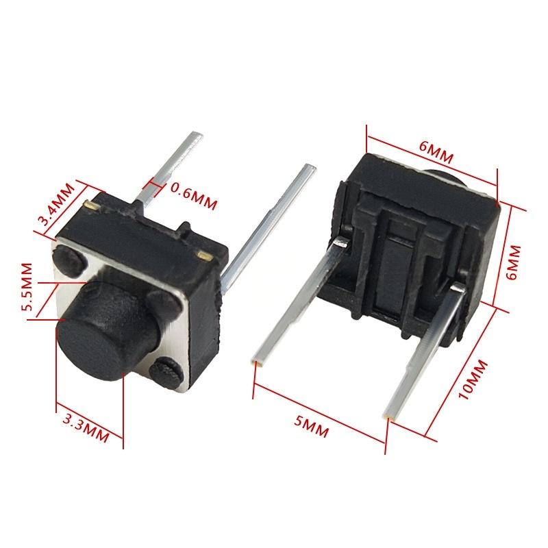 Duo-Terminal VI * VI * 5.5 Micro-Motion Vertical Tactile ventilabis Puga pyga switch