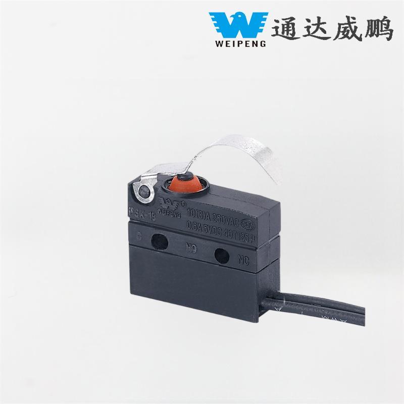 Weipeng 10A Latus Exeunt IP67 Automotive Sedes Micro Switch