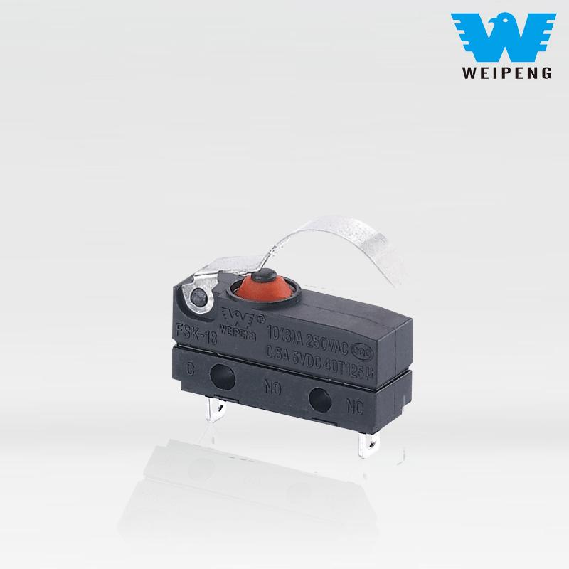 Weipeng 10A Latus Exeunt IP67 Car Sedes Micro SWITCH PB Manufacturer