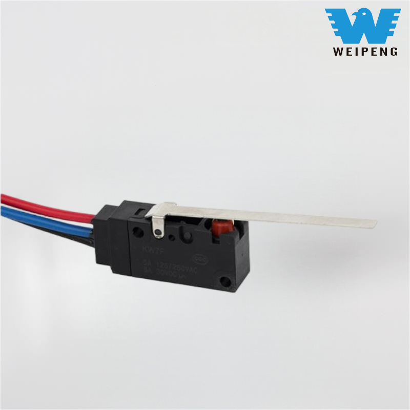 Weipeng 5A/10A Long-handle Wired IP67 IMPERVIUS Micro Switch